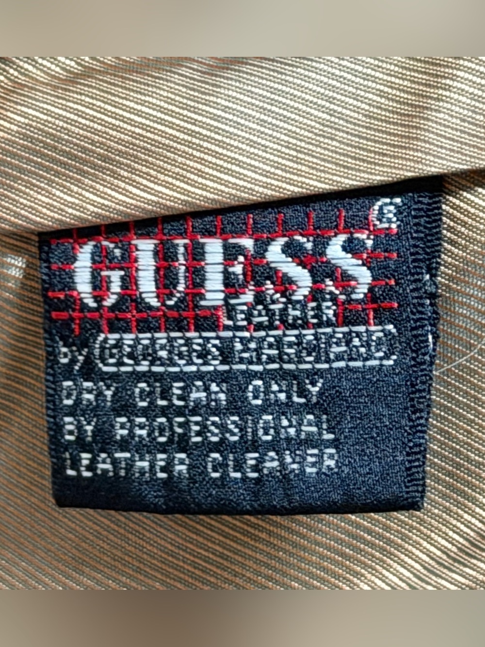 Vintage Guess Leather by Georges Marciano Black Genuine Leather Vest Size Small - Picture 7 of 8